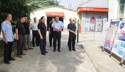 金辉书记带队赴照明等3户资产经营企业发展调研